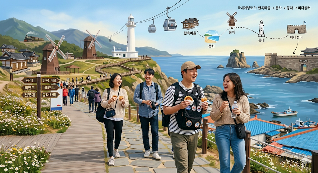 국내 여행 코스 짜는 방법: 초보자도 실패 없는 일정 만들기