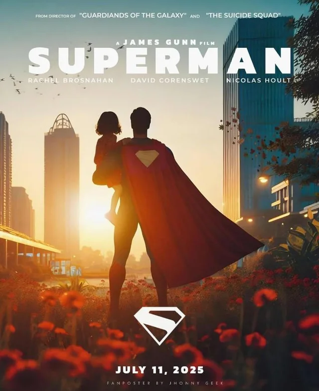 '슈퍼맨' 포스터. (사진=워너브라더스 제공) 2024.12 *재판매 및 DB 금지