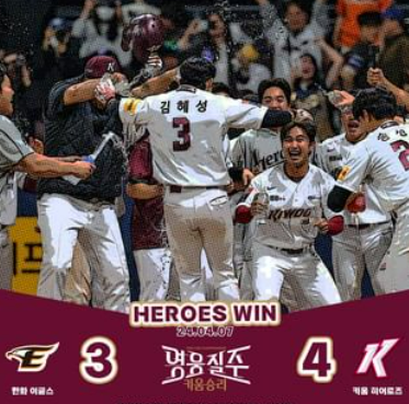 키움 6연승 경기력 분석