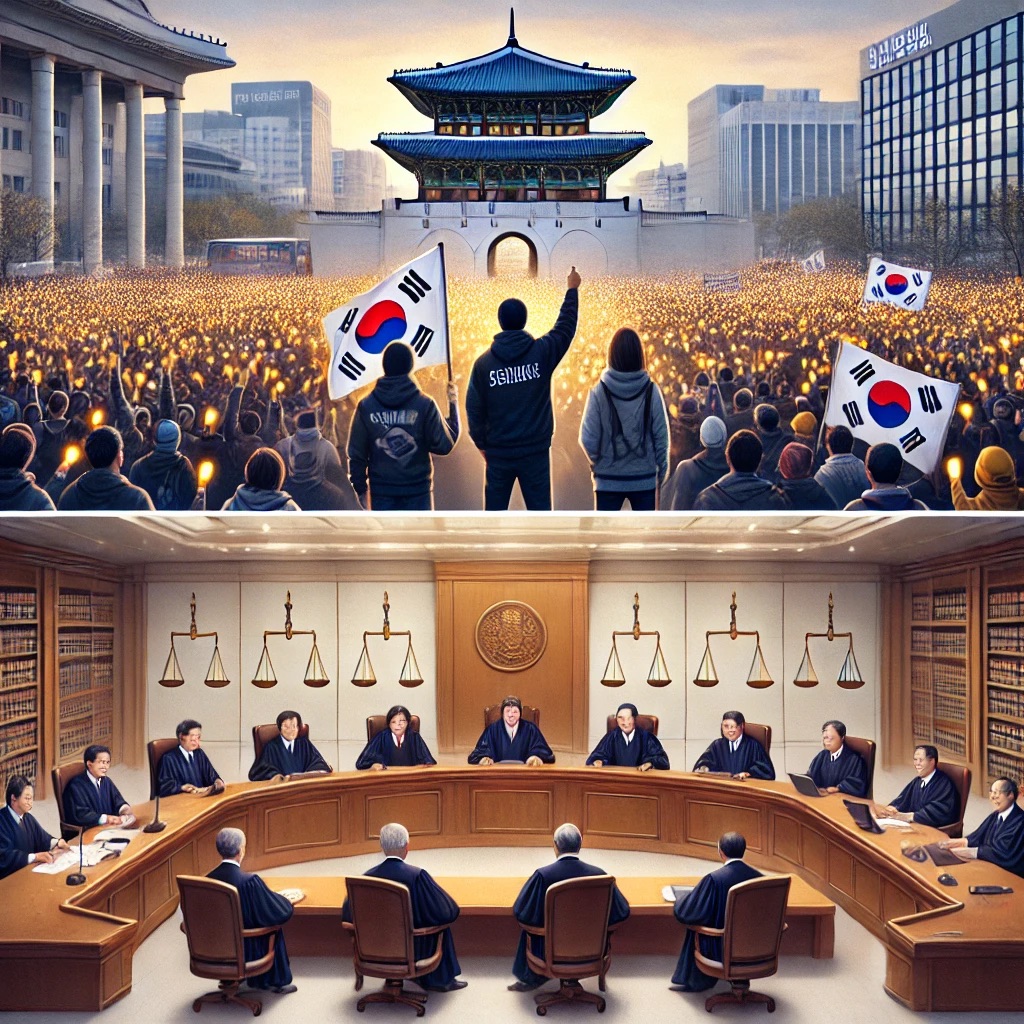 윤석열 탄핵 가결, 헌법재판소 심판 과정