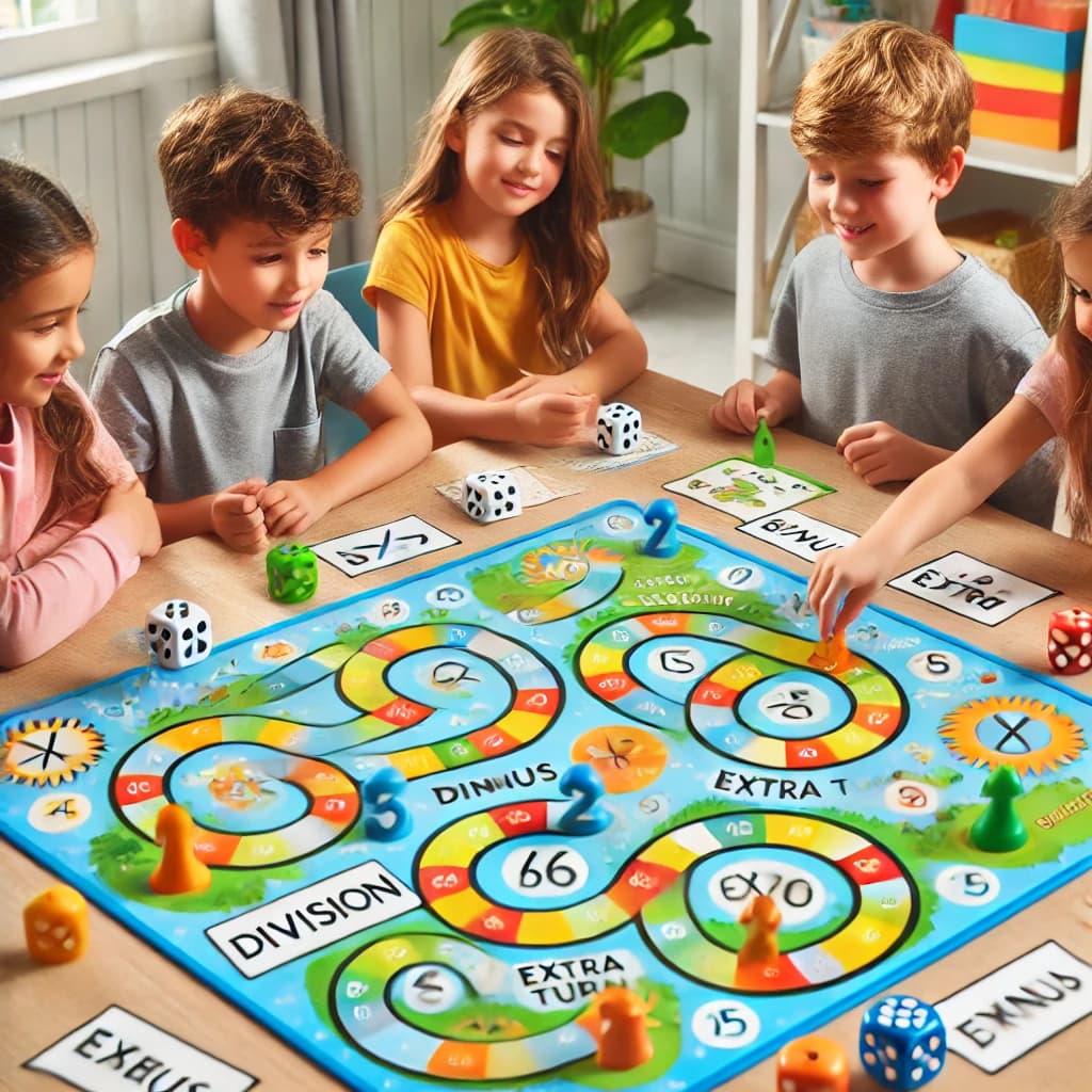 나눗셈 관련 보드게임