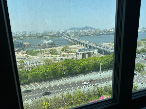 원베일리 스카이 커뮤니티 카페 후기 서초구민도 가능한 한강뷰 브런치 공간