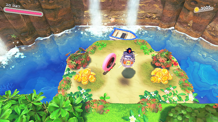 별의 커비 디스커버리 널찍널찍비치 공략