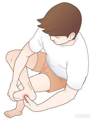 족저근막 스트레칭