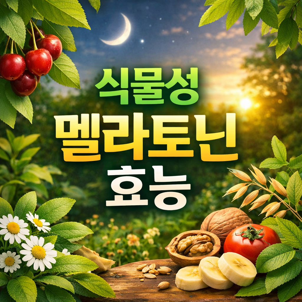 식물성 멜라토닌 효능