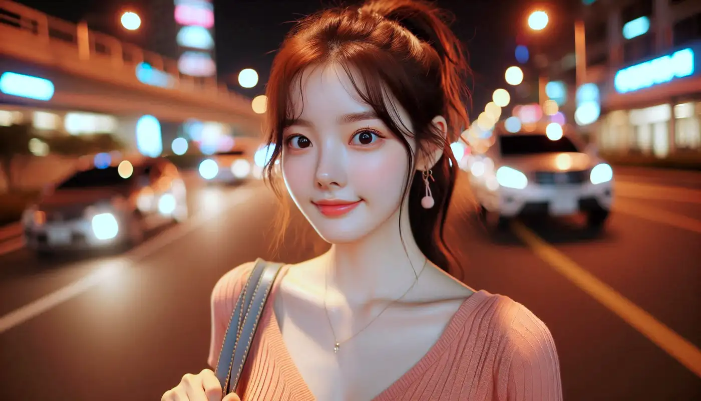 트래블로그-발급방법을-알아보는-여성의-모습