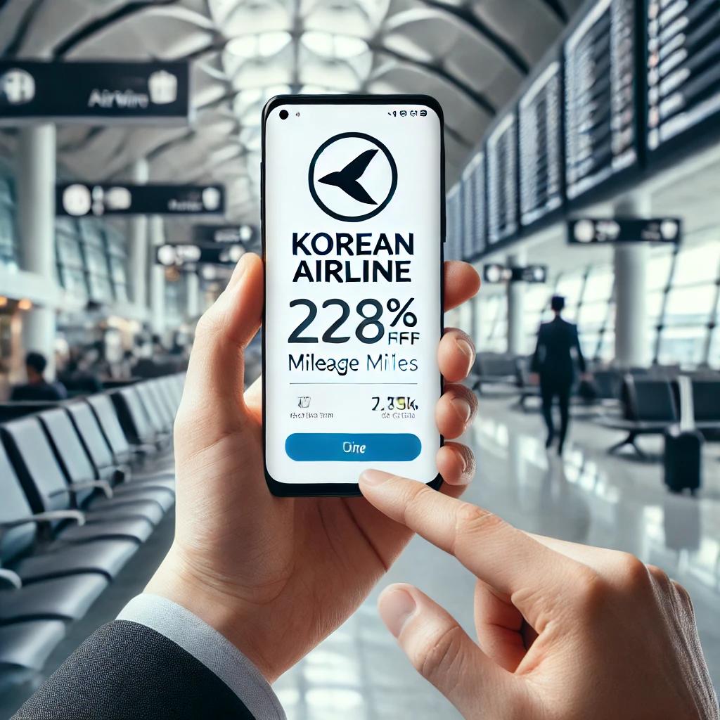 대한항공 마일리지 조회