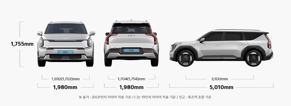 2024 기아 EV9 디자인