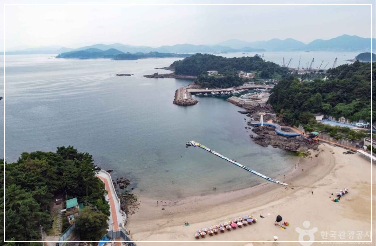 사천 가볼만한곳 베스트10 남일대해수욕장 (코끼리바위)