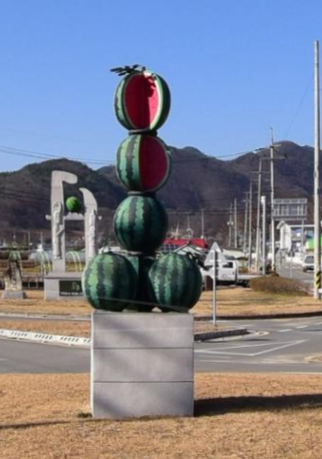 수박조각상