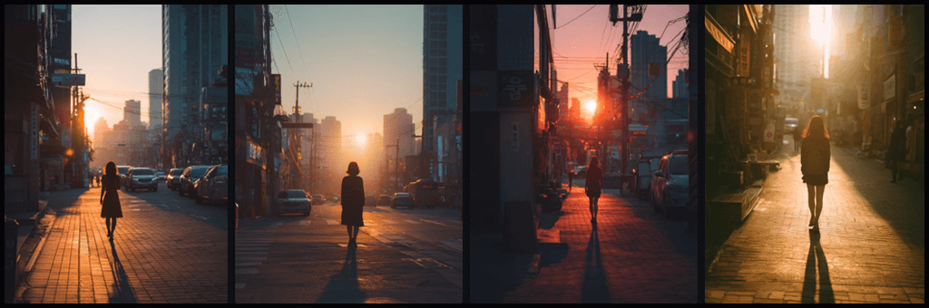 Midjourney v 7 프롬프트 실험 예시