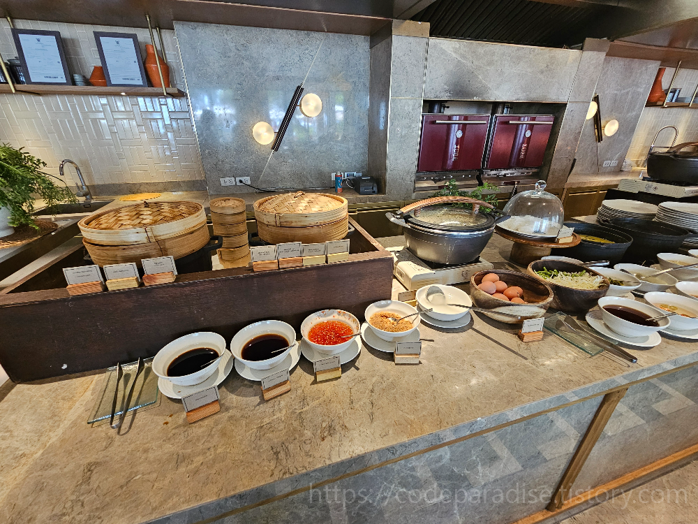 호텔 조식 사진