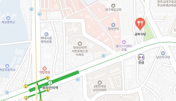 생활의달인-대구-냉제육-식당-어디