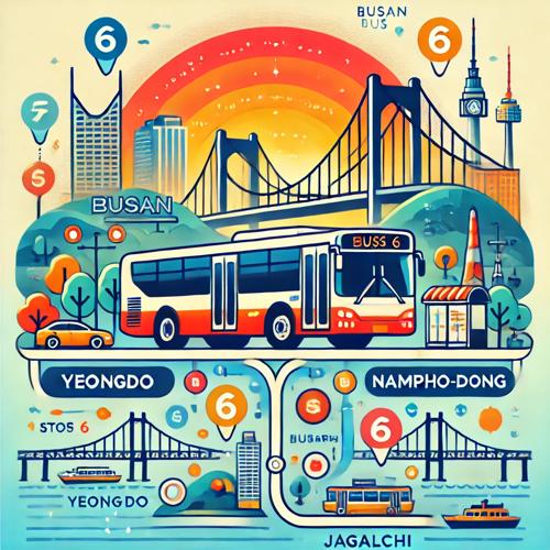 부산 6번 버스 노선 안내 섬네일