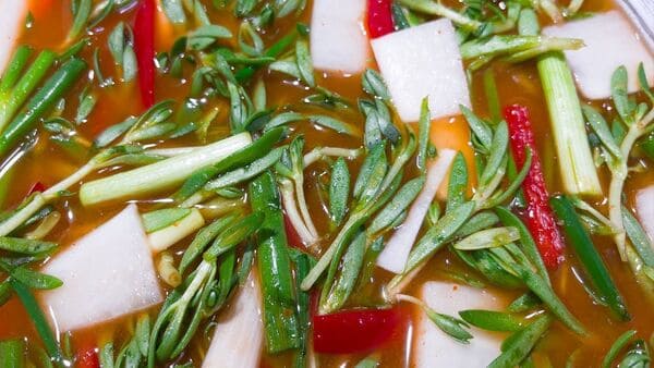 돌나물 물김치 사진