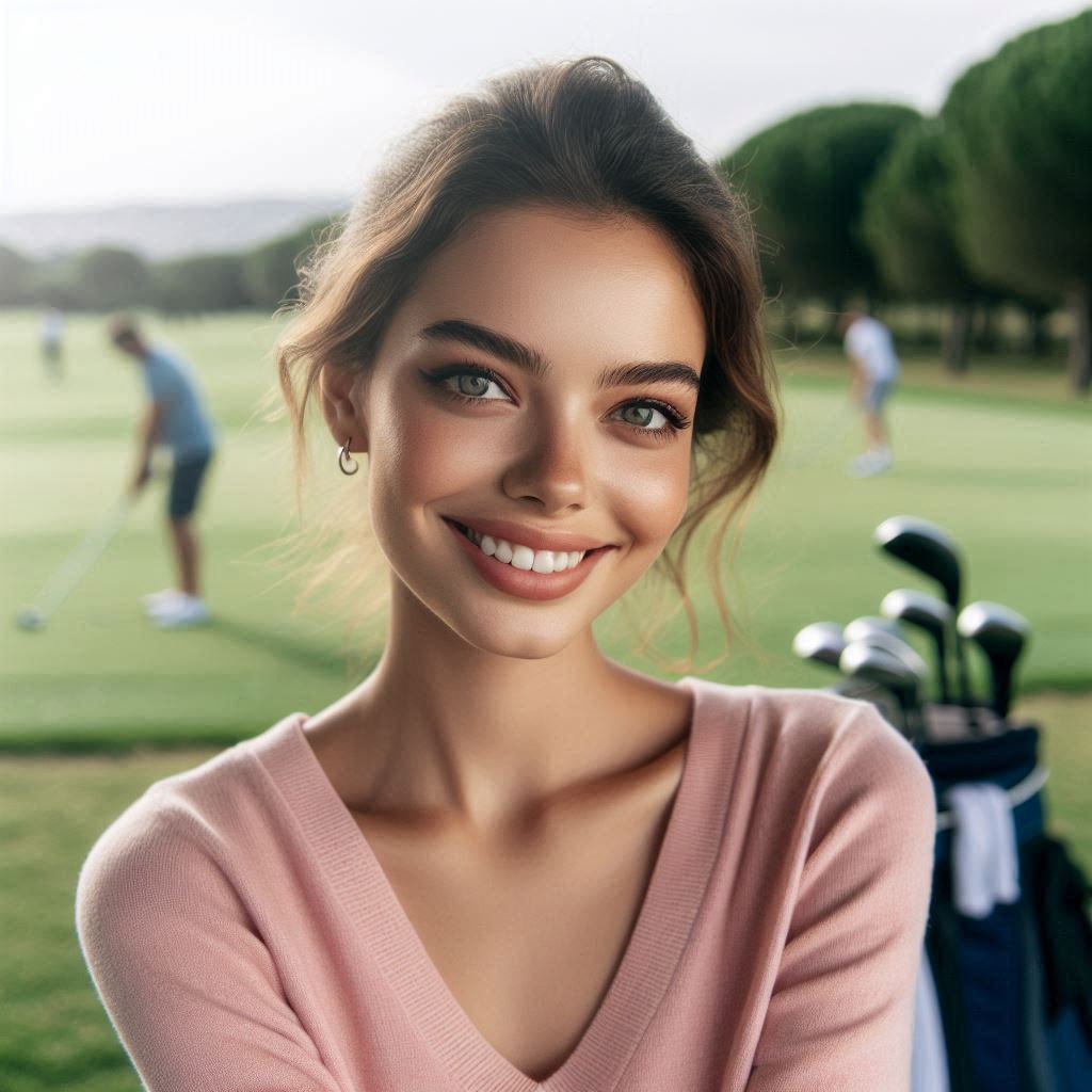 실외골프연습장 배경