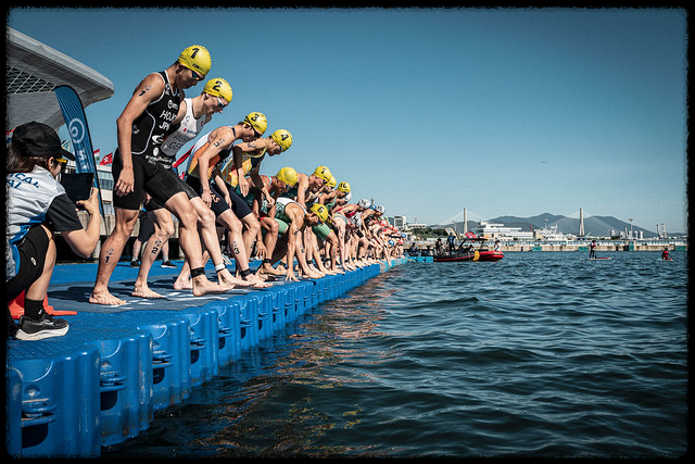 전국생활체육 : 울산 태화강 철인3종경기
