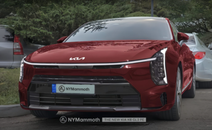 K8 페이스리프트 스파이샷(출처:NY맘모스)