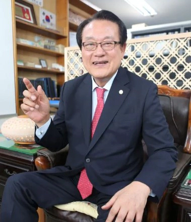 한동훈 비대위원장 대한노인회 사과 방문