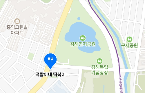 떡팔이네 지도