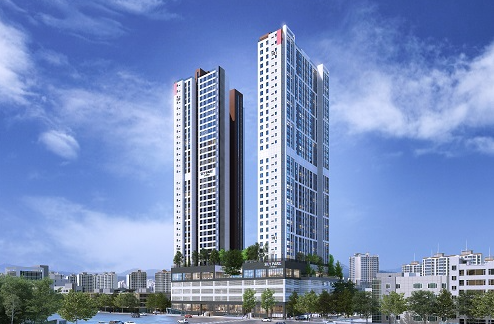 트리플 역세권 주안스카이파크 조감도