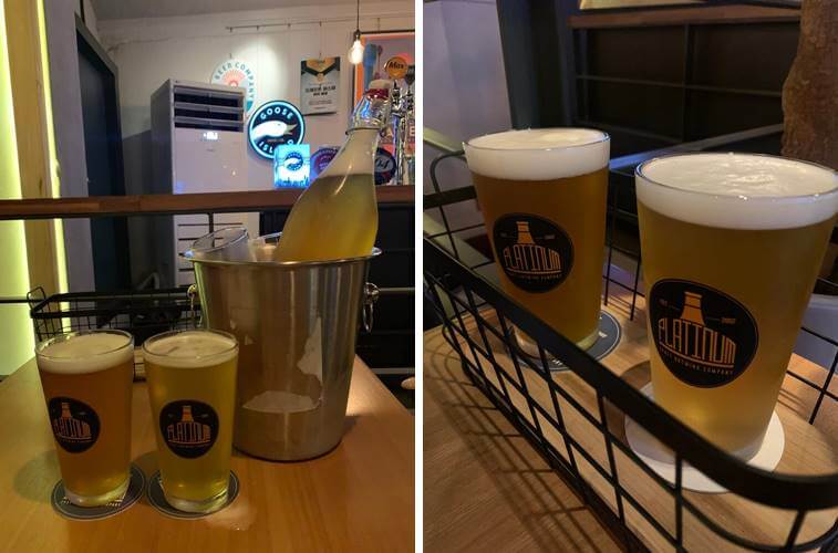 플래티넘 페일에일 생맥주