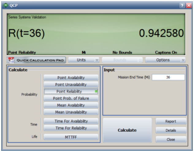 BlockSim, 시물레이션 신뢰성 계산, 팜테크