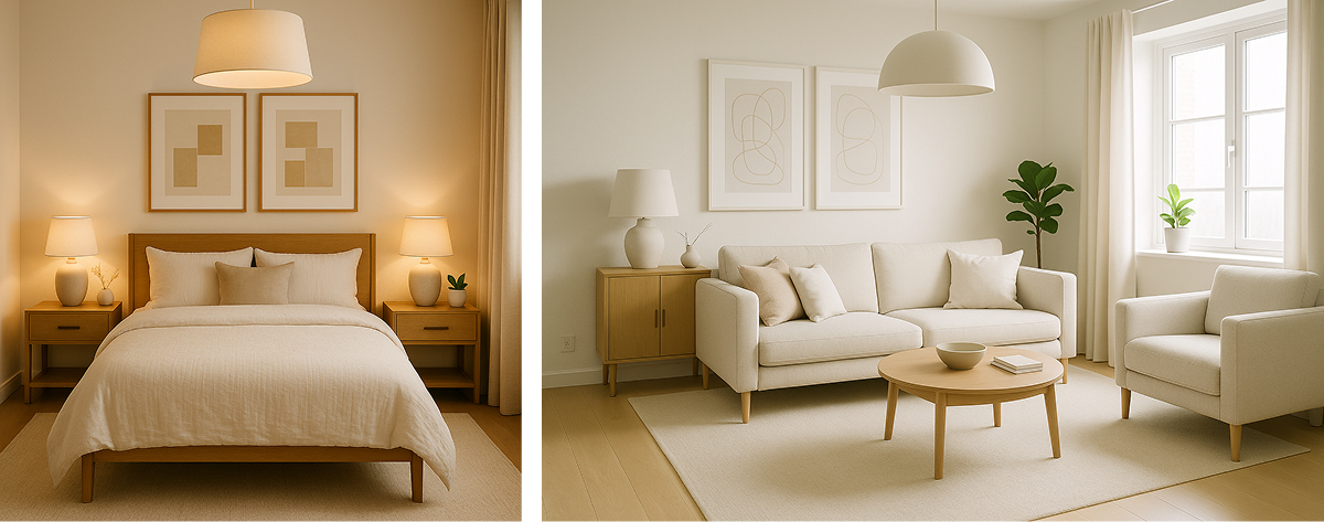 室内インテリア用テンプレート