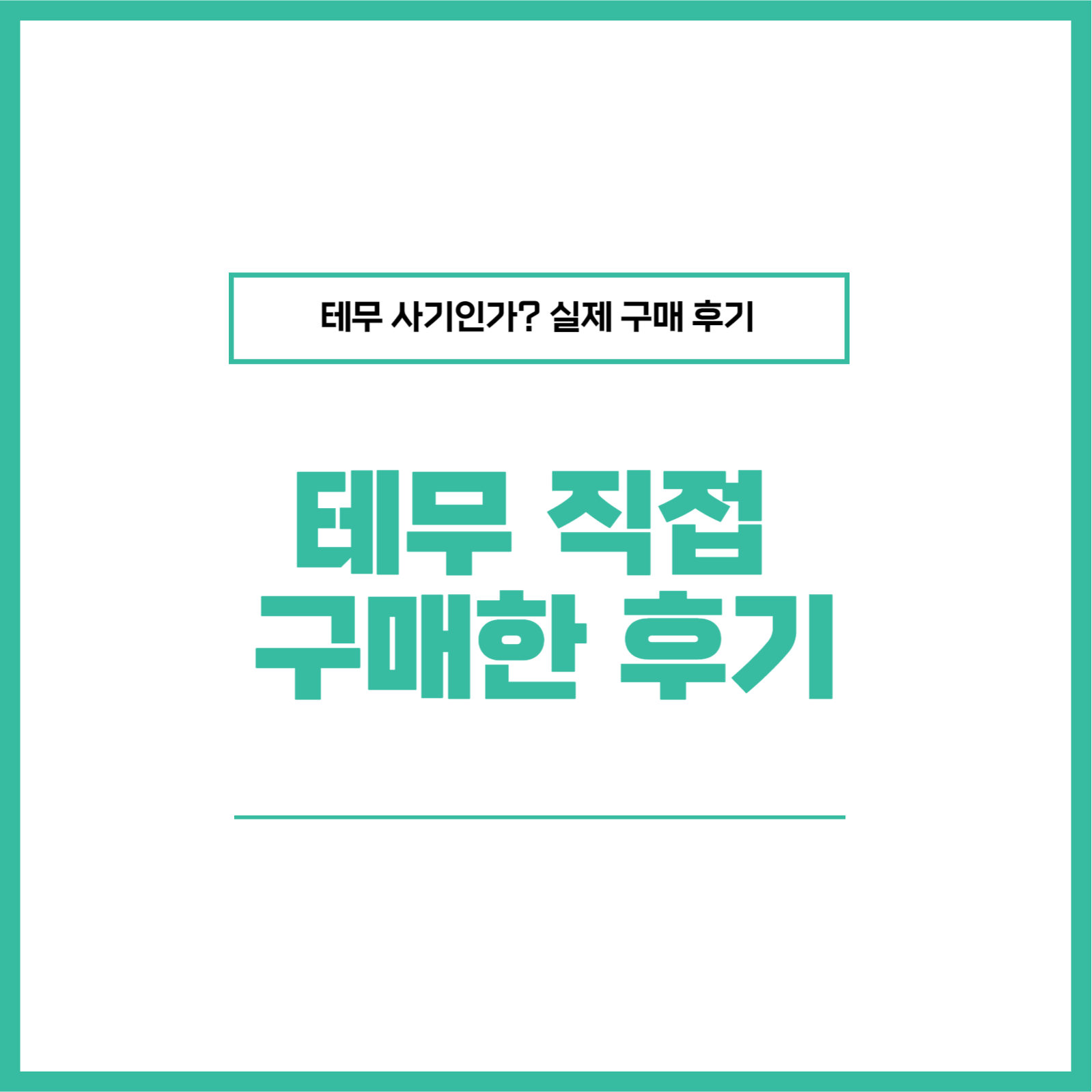 테무 실제 구매 후기 사기인가?