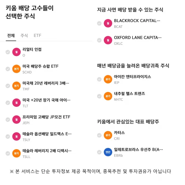 키움 증권 배당금 확인방법과 지급일 알아보기로 안내_6