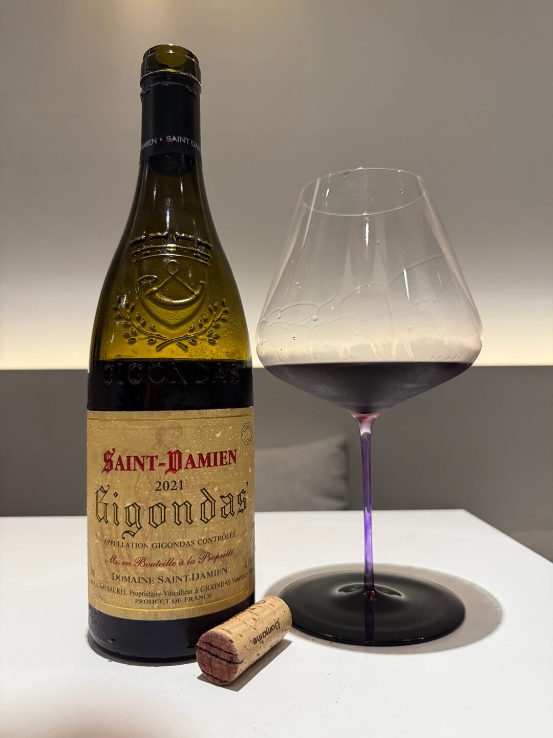 [France] Domaine Saint Damien Gigondas 2021, Rh&ocirc;ne Valley｜도멘 생 다미앵 지공다스 2021, 론 밸리 고지의 힘과 순수