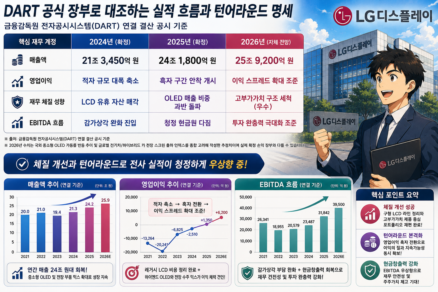 DART 공식 장부로 대조하는 실적 흐름과 턴어라운드 명세