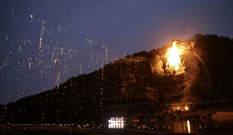 안동 선유줄 불놀이 축제
