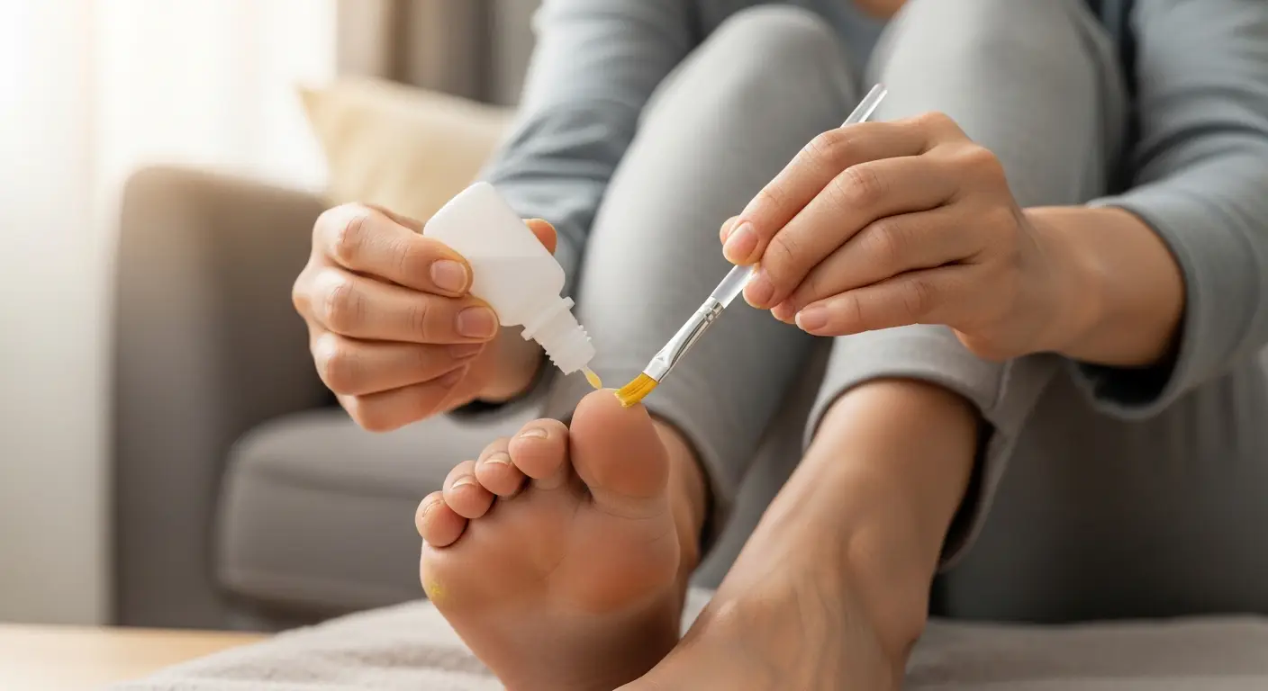 발톱무좀 바르는 약 사용법