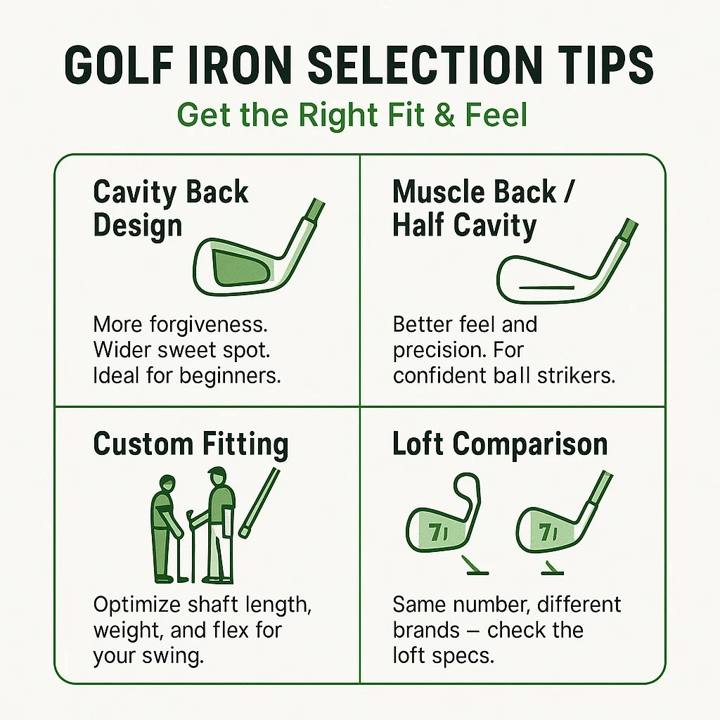 아이언 선택 팁