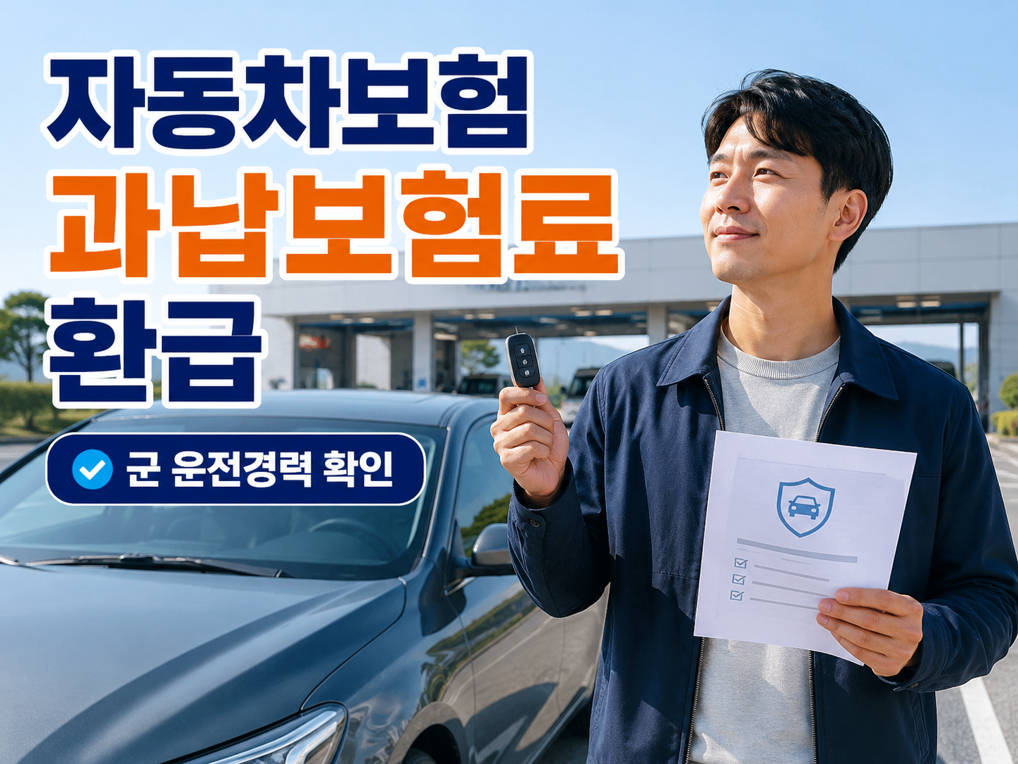 자동차보험 과납보험료 환급 안내