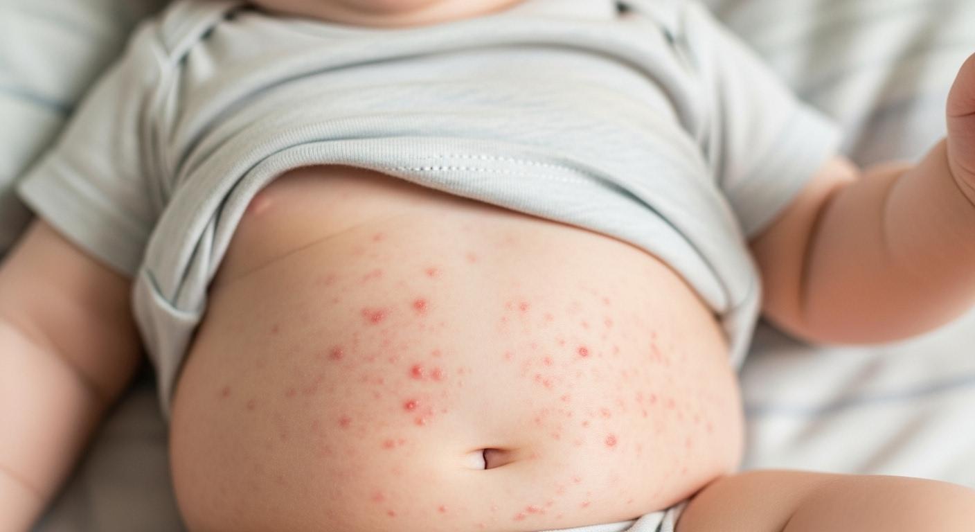 아기 바이러스성 발진