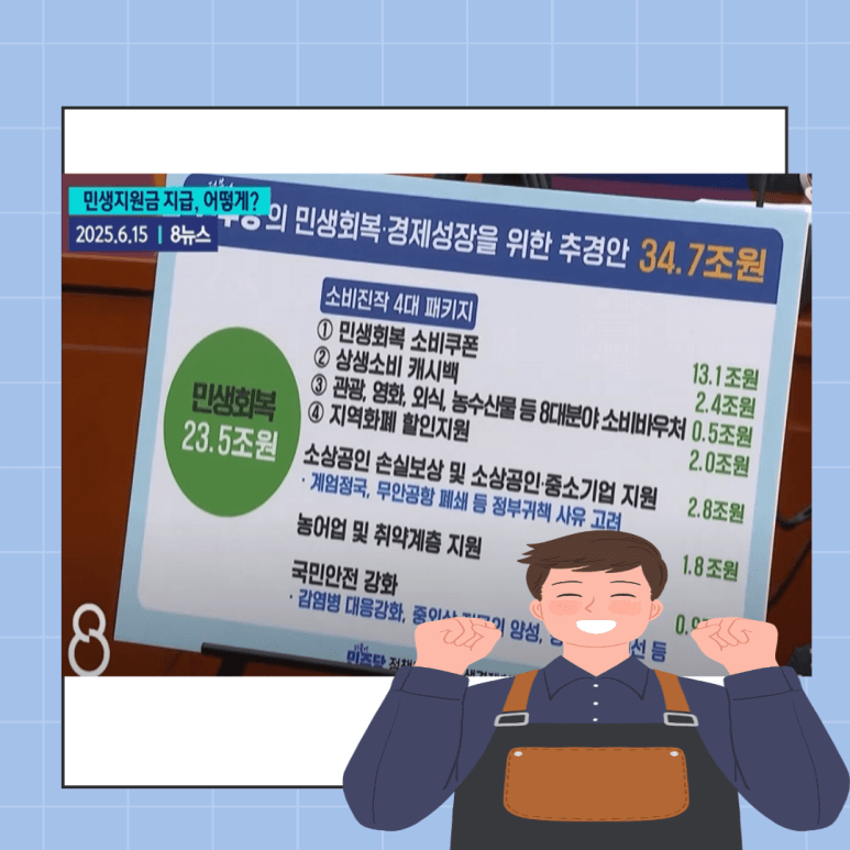 2025 소상공인 부담경감 크레딧 50만원 신청방법 &amp; 대상조건