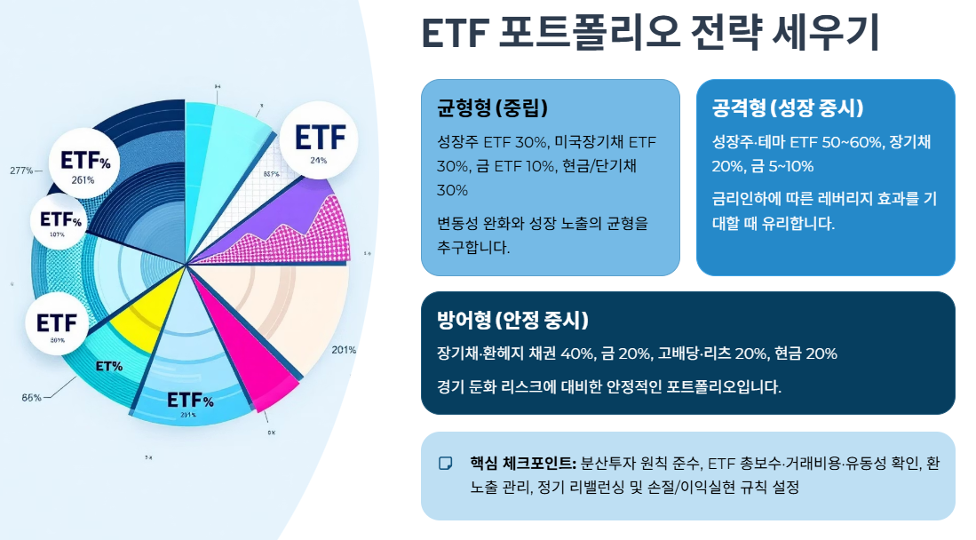ETF 포트폴리오 전략 세우기