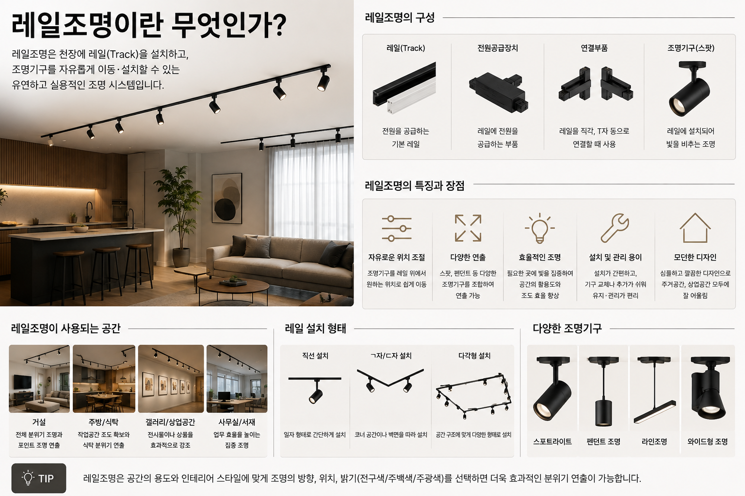 레일조명이란 무엇인가
