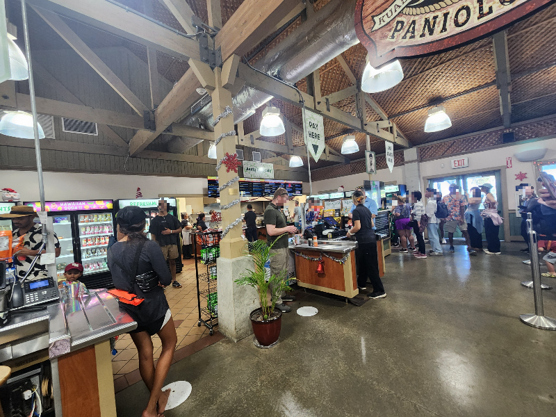 하와이 쿠알로아 랜치 카페 aunty pat's paniolo cafe