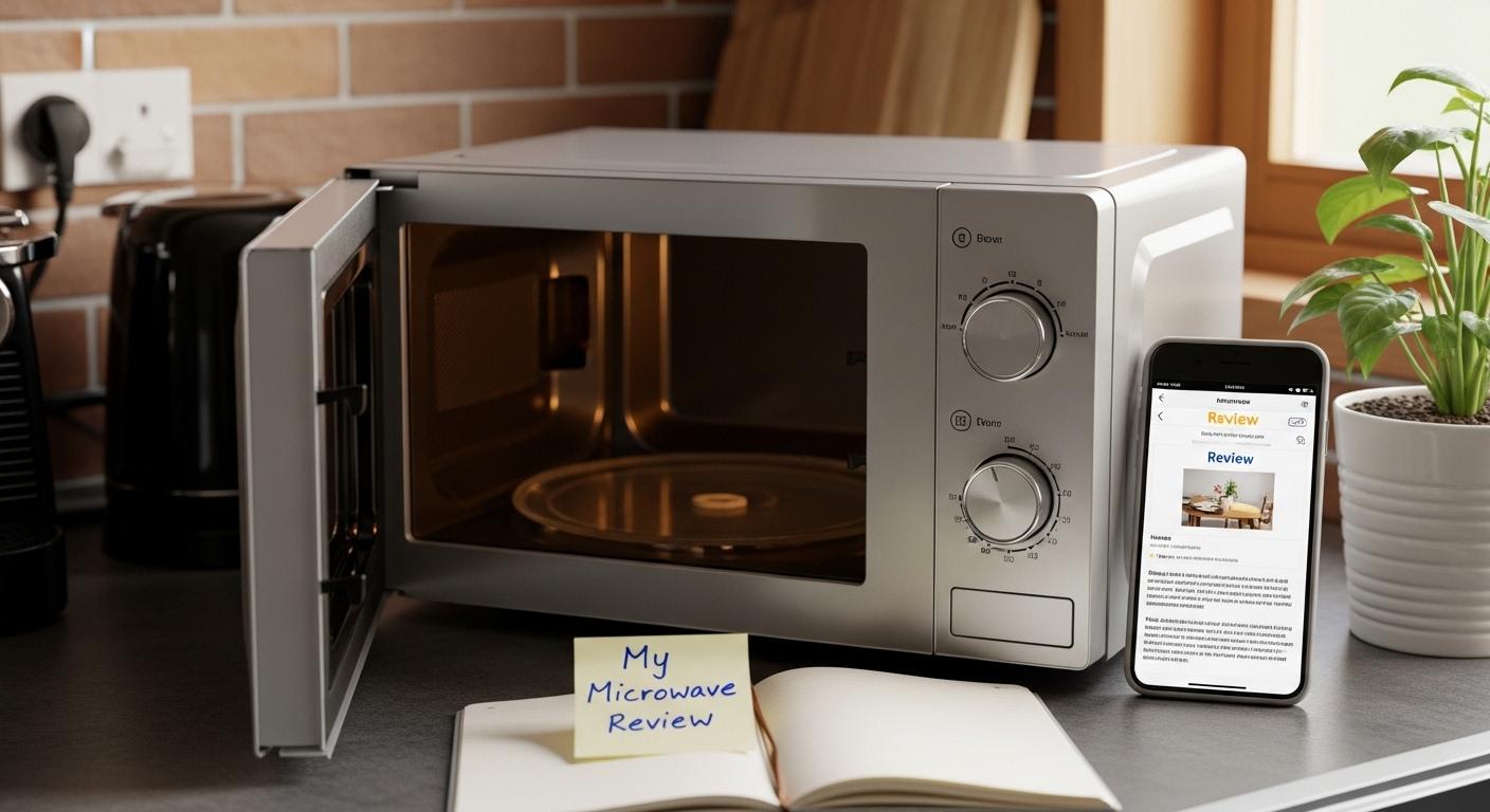 공간 부족 소형 전자레인지 내돈내산 후기