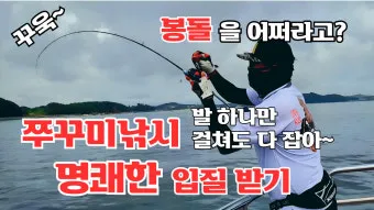 낚시 입질 파악 감도 좋은 채비 바늘 크기 조정 방법_3