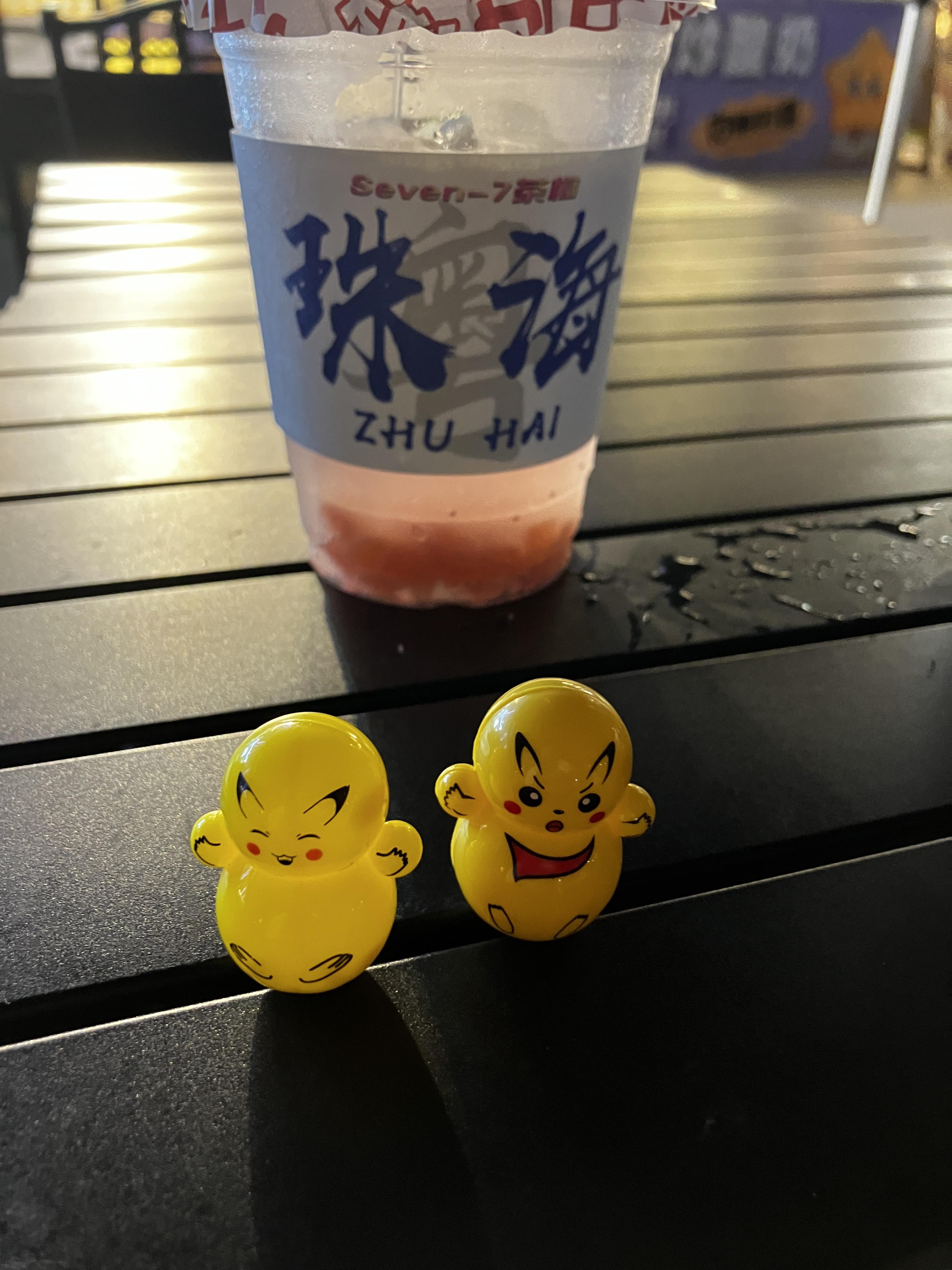 거리카페 작은인형