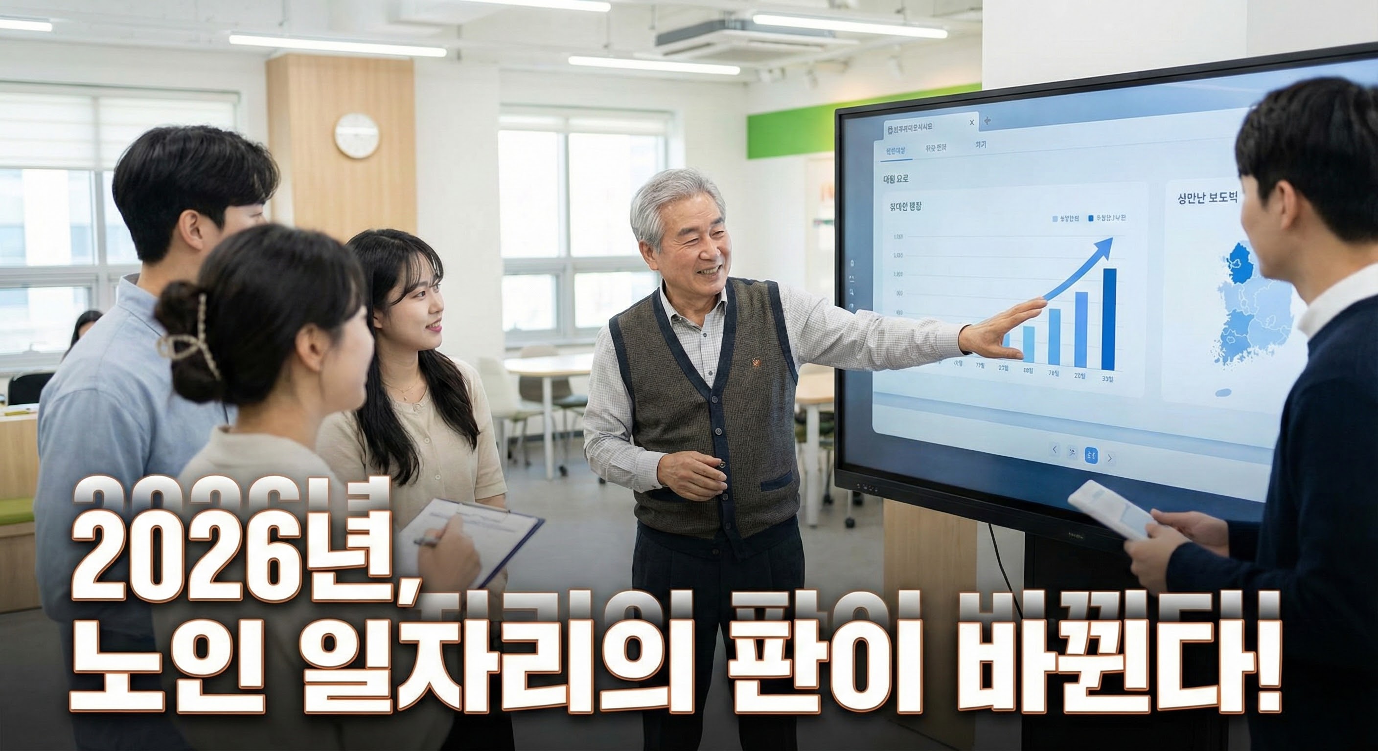 2026년 노인 일자리 대전환: 역대 최대 115만 개, 월급부터 신청 전략까지 완벽 분석