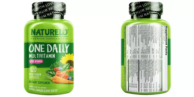 NATURELO One Daily Multivitamin For Women