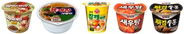 컵라면-종류