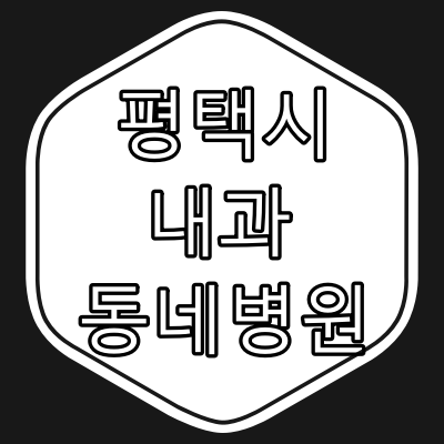 평택시 내과 전문의 진료 동네 병원 완전정리