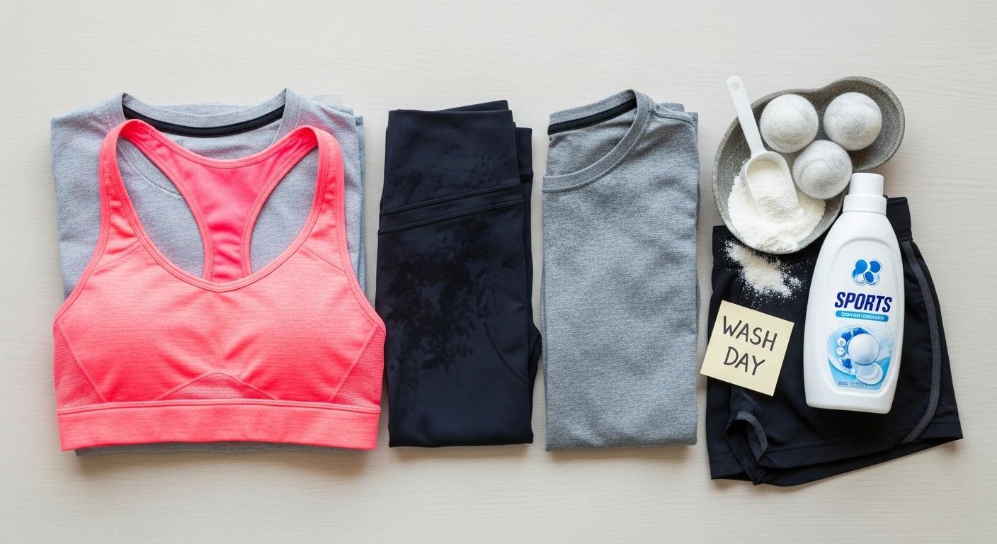 운동복 세탁법