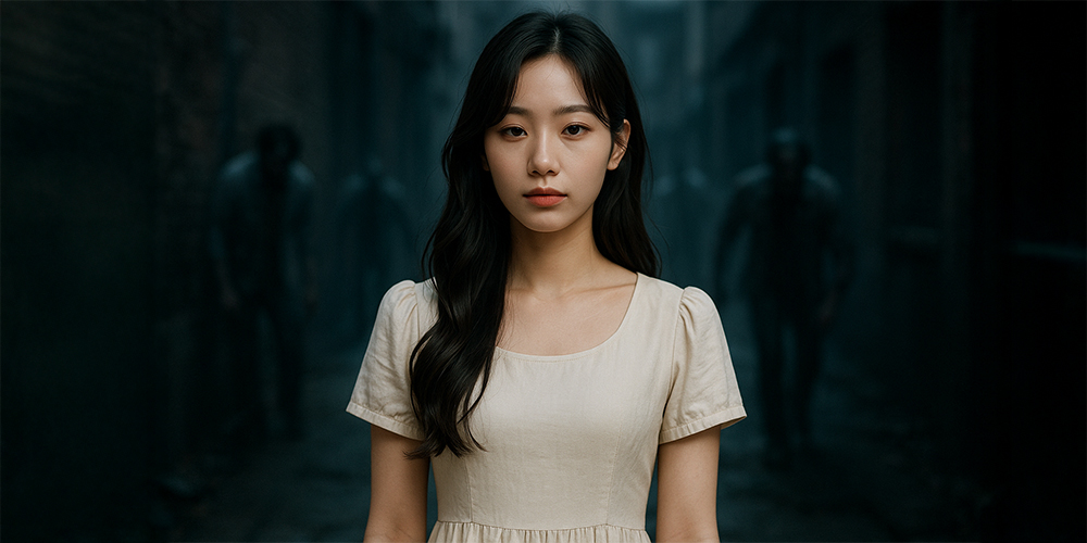 좀비가 있는곳에 있는 사람